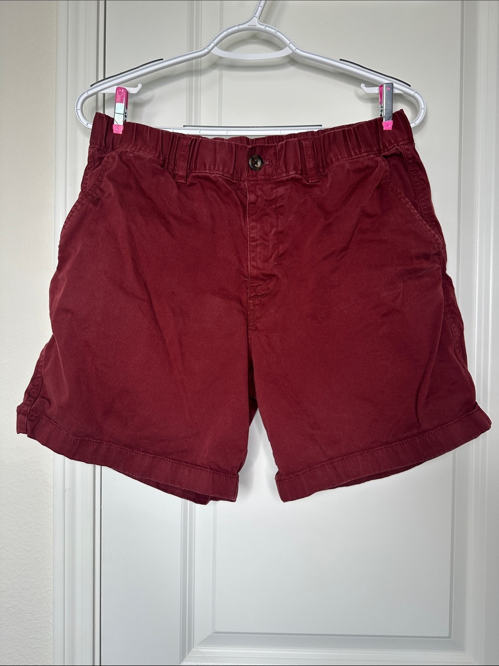 Bearbottom Clothing 7” Burgandy Stretch Short